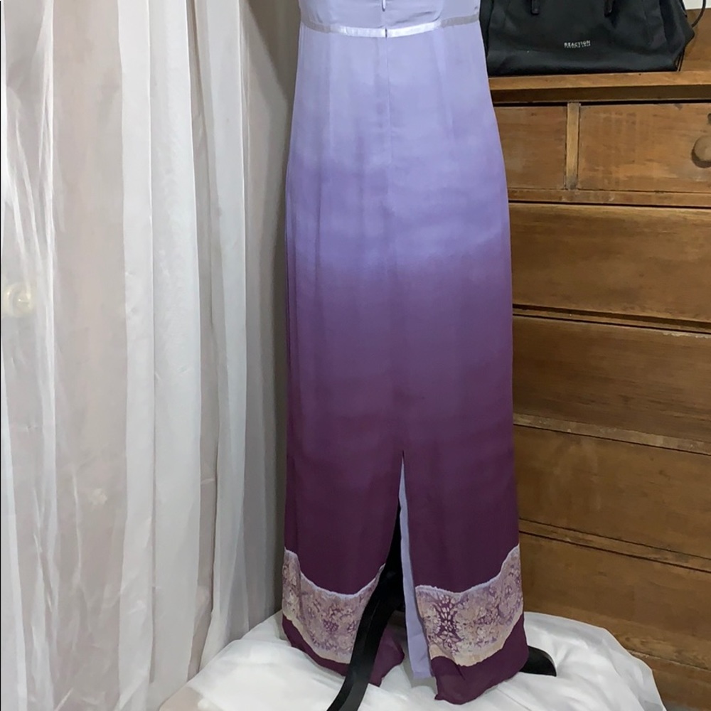 American Eagle Outfitters purple Ombré  boho Maxi - Picture 4 of 7